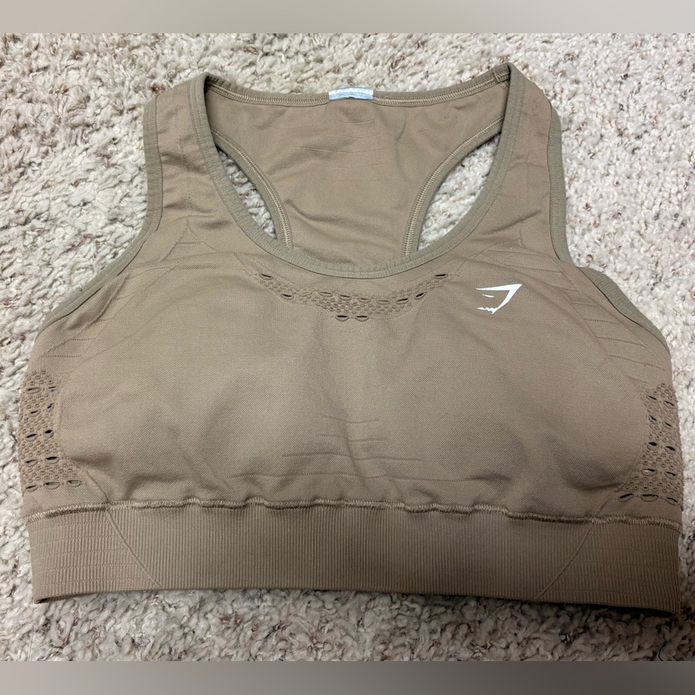 Gymshark Brown Sports Bra